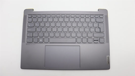 Lenovo Yoga 6 14IRH8 Palmrest Cover Touchpad Keyboard Nordic 5CB1L88136