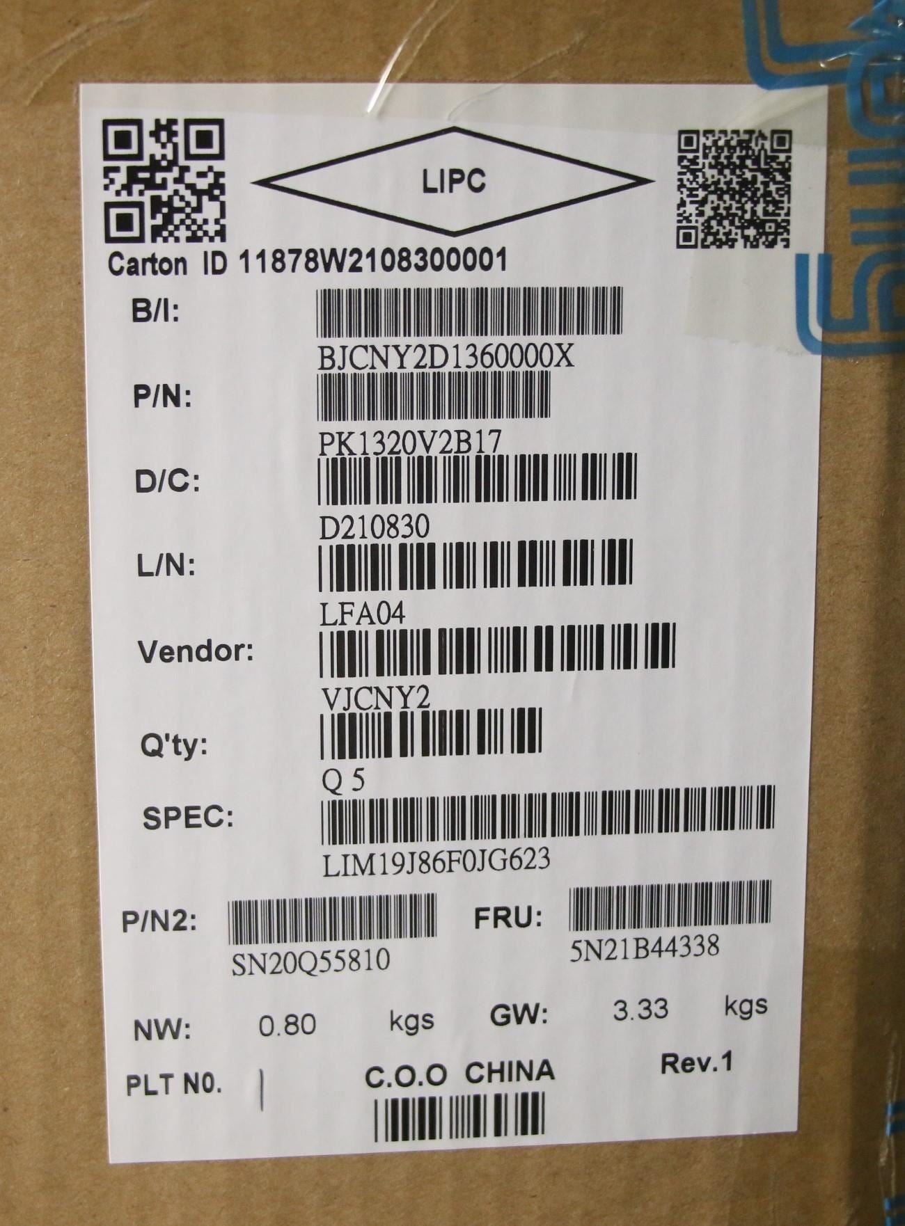 Lenovo ThinkPad T15g 2 P15 2 Keyboard French Black Backlit 5N21B44338