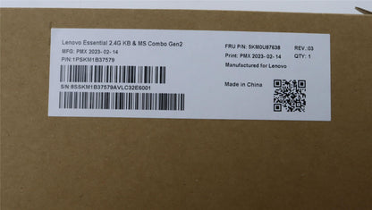 Lenovo WL KM Calliope BK ARA/FRA 5KM0U87638