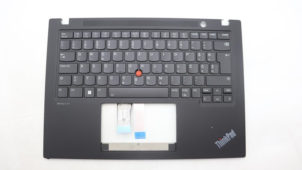 Lenovo ThinkPad T14s Gen 4 Palmrest Cover Keyboard Slovenian Black 5M11L93060