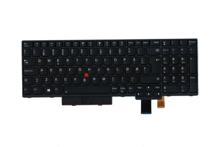 Lenovo ThinkPad T570 P51s Keyboard Nordic Black Backlit 01ER602