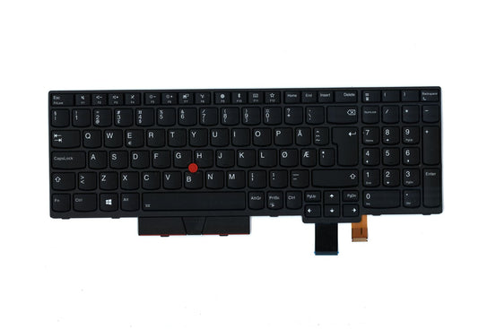 Lenovo ThinkPad T570 P51s Keyboard Nordic Black Backlit 01ER602