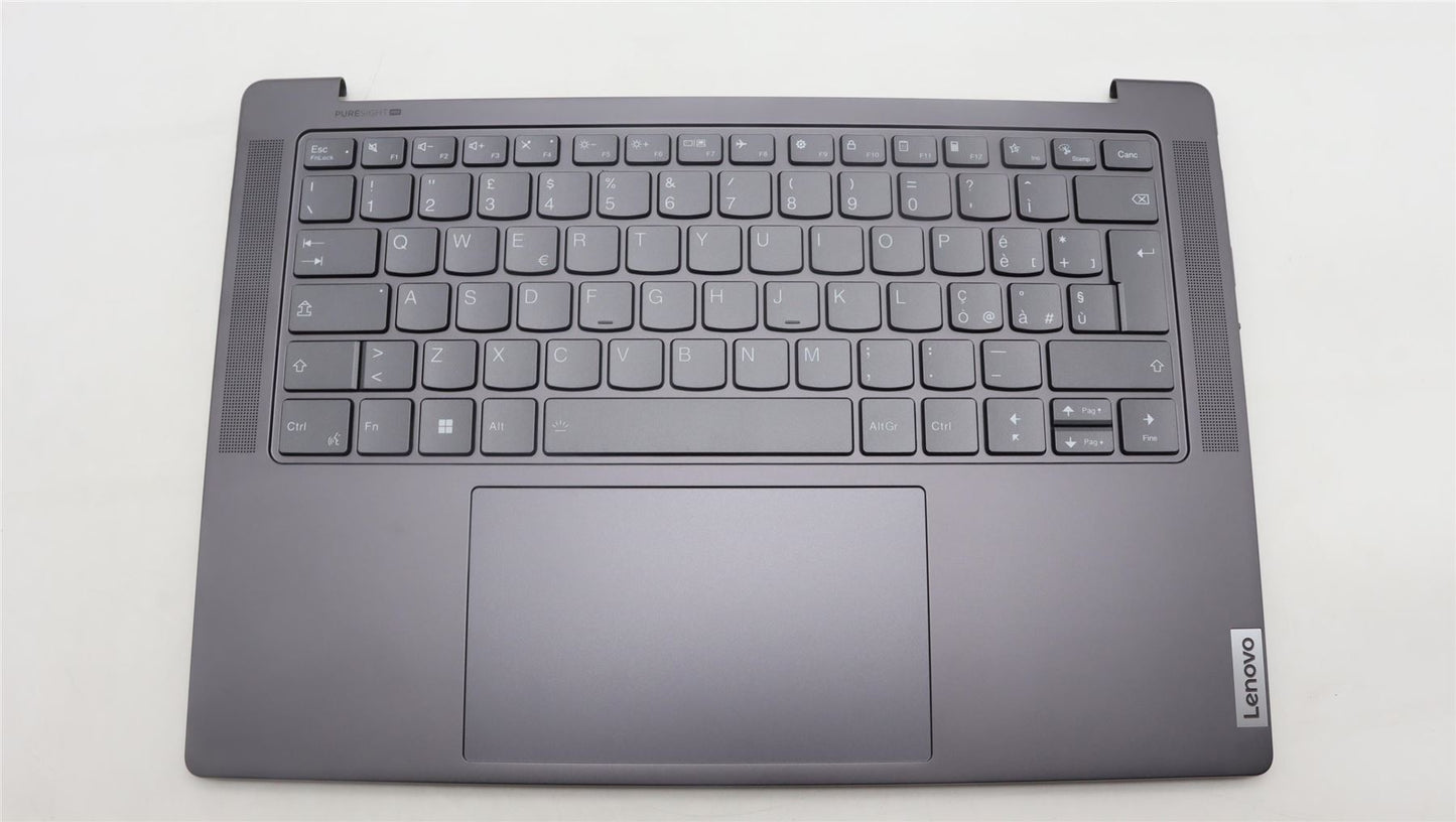 Lenovo Yoga 7 14ARP8 Palmrest Cover Touchpad Keyboard Italian 5CB1L50271