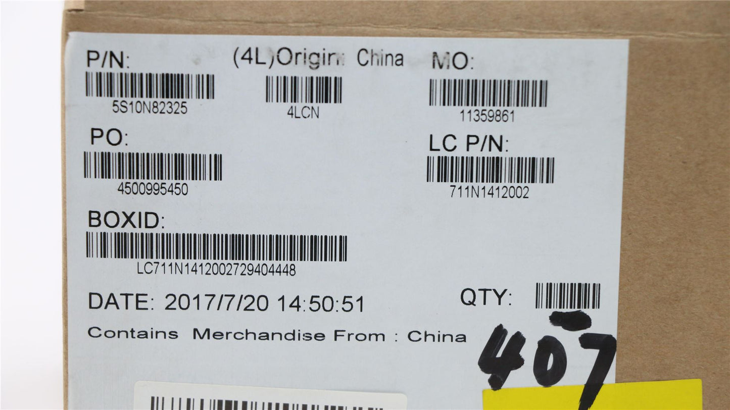Lenovo SCREWL80XKMM2.5D7.0LK4.5D0.8T NINL 5S10N82325