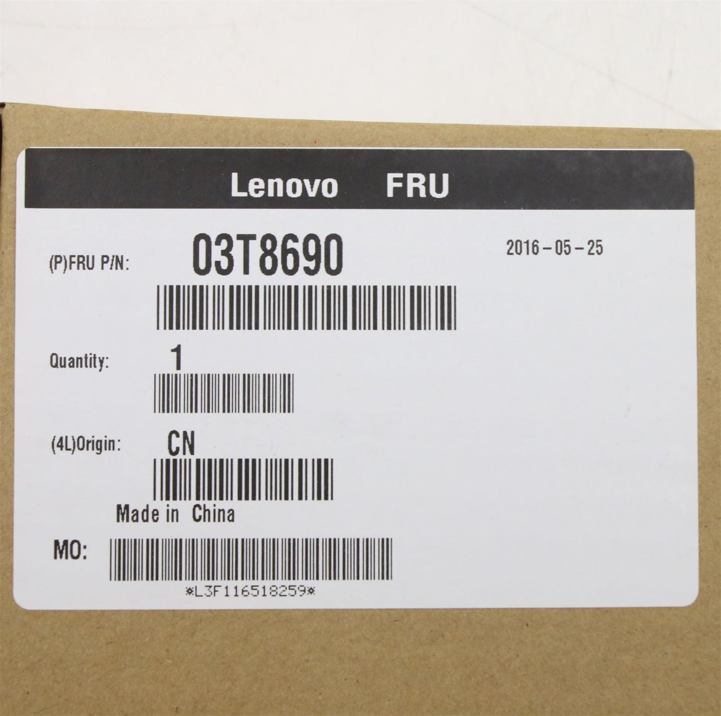 Lenovo FRU,USI-5U frontpanel for LX 03T8690