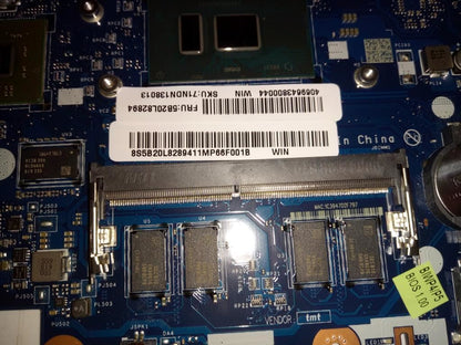 Lenovo IdeaPad 110-15ISK Motherboard Mainboard DIS Intel i5-6200U 4GB 5B20L82894
