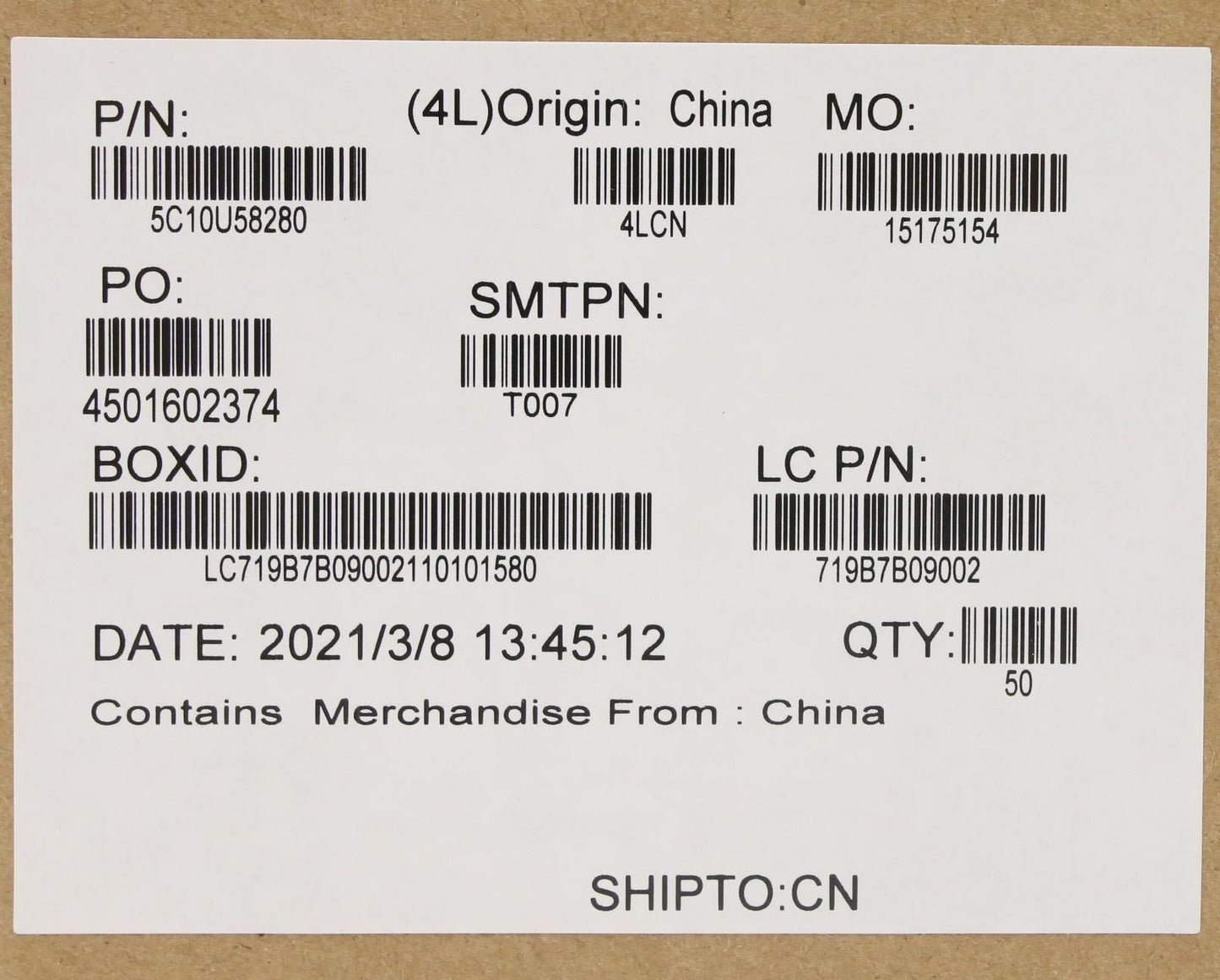 Lenovo HDMI FPC cable 5C10U58280