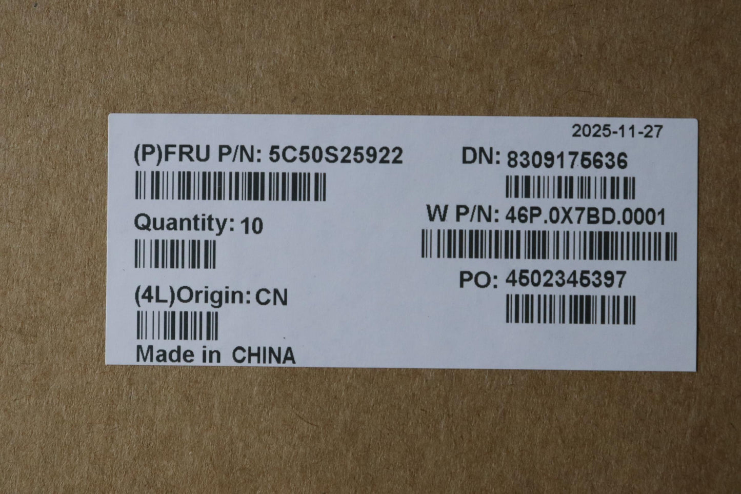 Lenovo CARDPOP W21V0 IO BD AHP Board 5C50S25922