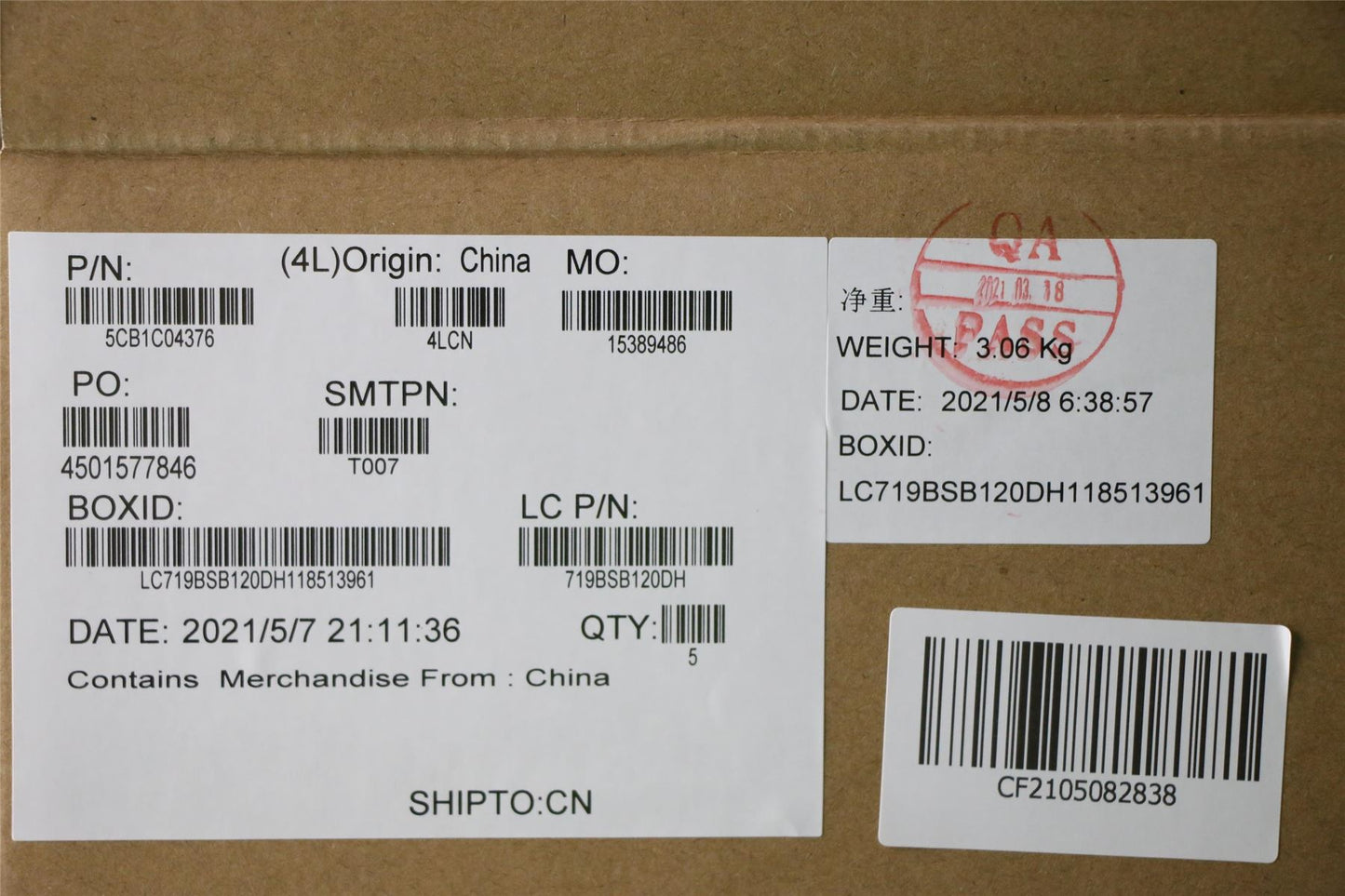Lenovo Upper Case ASM_GER L82H7 AG FPNBLD 5CB1C04376