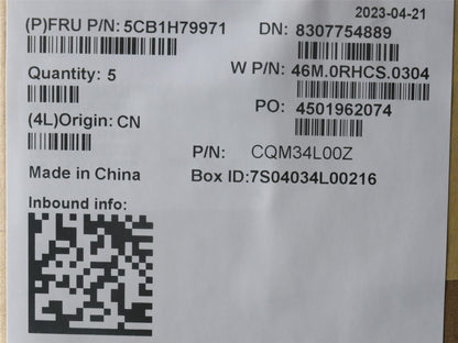 Lenovo Upper Case ASM_UKR W 82R7 CG BL 5CB1H79971