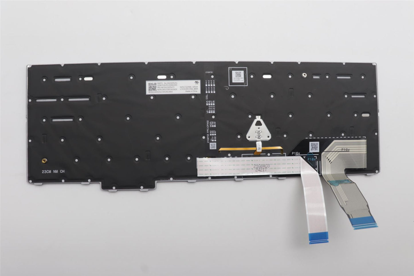 Lenovo ThinkPad T16 Gen 2 P16s Gen 2 Keyboard US Euro Grey Backlit 5N21K05473