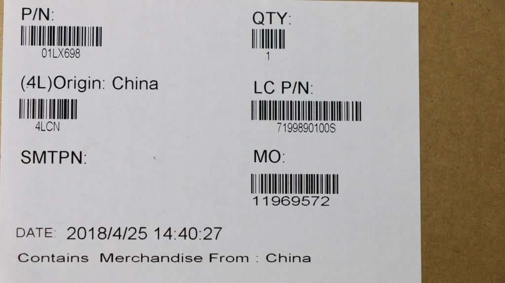 Lenovo ThinkPad X280 Motherboard Mainboard 01LX698