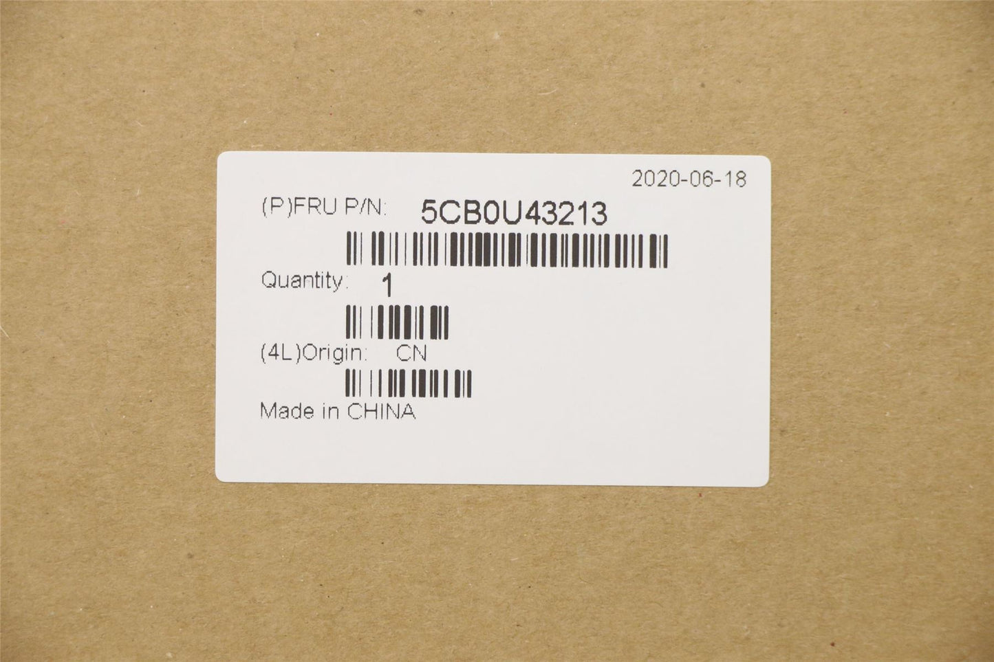 Lenovo UpperCaseASM_B MGR_BL W/FR 5CB0U43213
