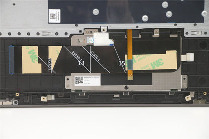 Lenovo Yoga S740-14IIL Keyboard Palmrest Top Cover Nordic Grey 5CB0U44097