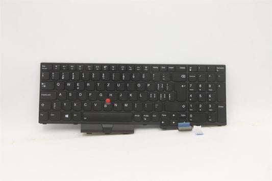 Lenovo ThinkPad P15v 3 Keyboard Swiss Black Backlit 5N20X22938