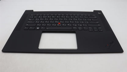 Lenovo ThinkPad P1 Gen 6 Keyboard Palmrest Top Cover Russian Black 5M11L89055
