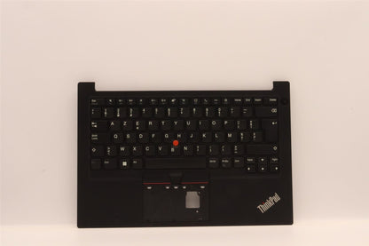 Lenovo ThinkPad E14 Gen 4 s Keyboard Palmrest Top Cover Belgian Black 5M11H58713