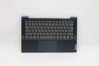 Lenovo IdeaPad 5-14ITL05 Keyboard Palmrest Top Cover Hungarian Blue 5CB1B66070