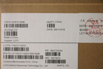 Lenovo Upper Case ASM_SWS L82JF SGw/WHWRF 5CB1D10496