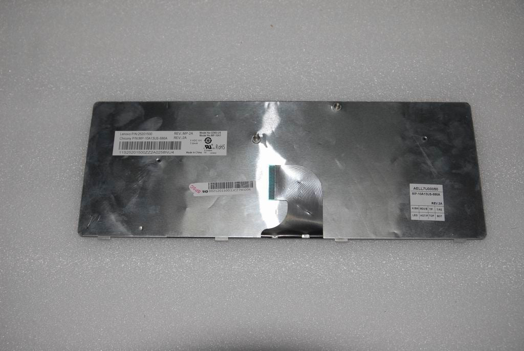 Lenovo CCYT2T 84KEY BlackKeyBlackF KBD US English Keyboard 25201500