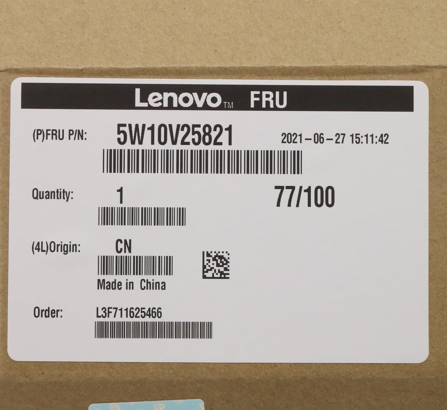 Lenovo 5W10V25821 Wireless,WAN,QTL,EM120R PN