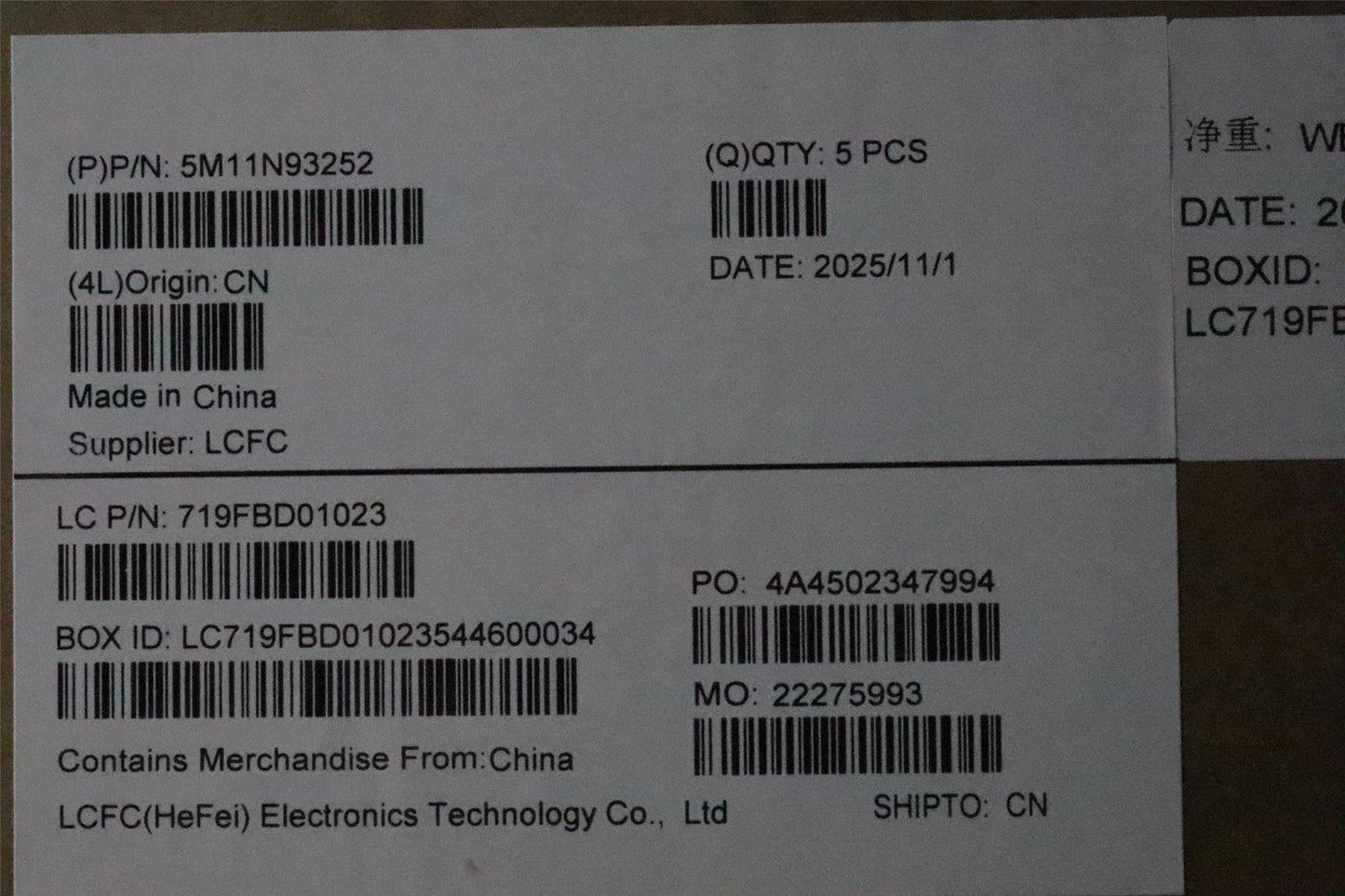Lenovo MECH_ASM FRU KB ARA(TRI)US Bk 5M11N93255