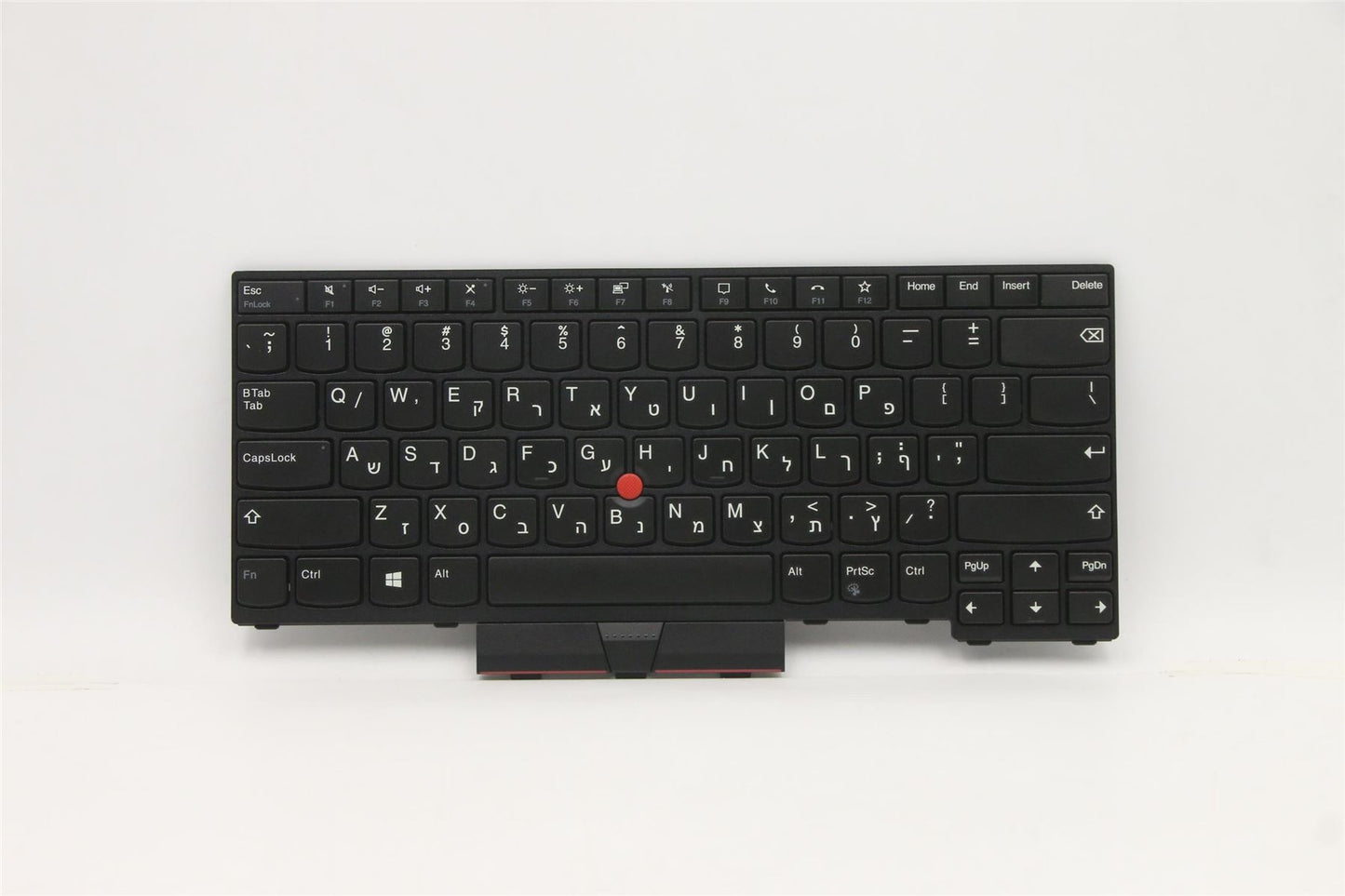 Lenovo ThinkPad L14 Gen 2 L14 s Keyboard Hebrew Black 5N20W67701