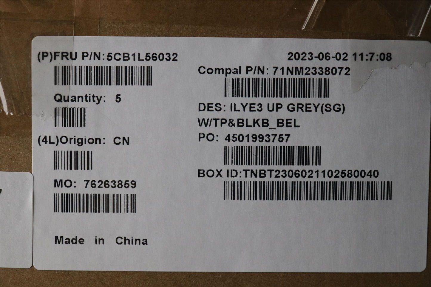 Lenovo Slim 5 16IRH8 5 16APH8 Palmrest Cover Touchpad Keyboard 5CB1L56032
