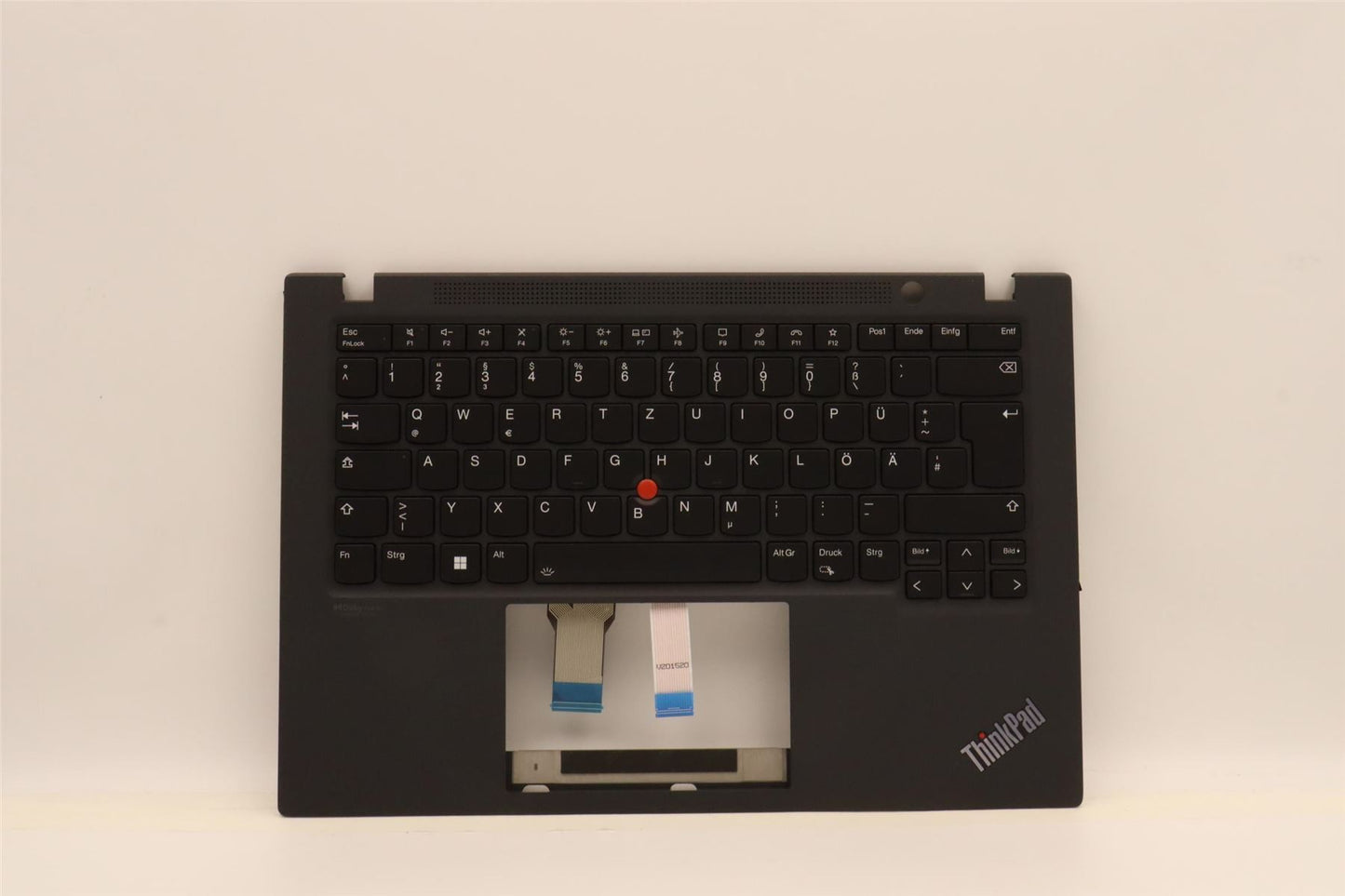 Lenovo ThinkPad T14s Gen 2 Keyboard Palmrest Top Cover German Black 5M11F24725