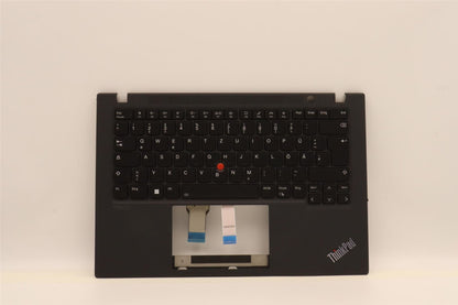 Lenovo ThinkPad T14s Gen 2 Keyboard Palmrest Top Cover German Black 5M11F24725
