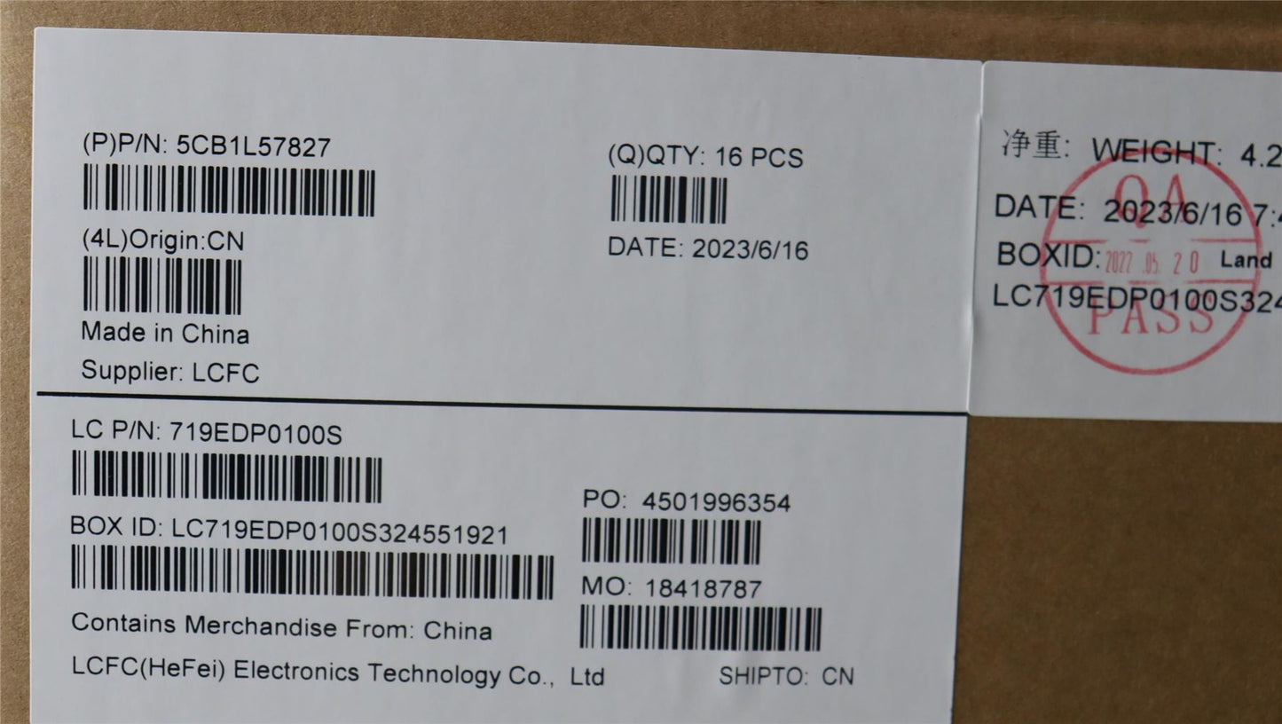Lenovo X13G4_D_COVER_D_WLAN_BLK_ASSY 5CB1L57827