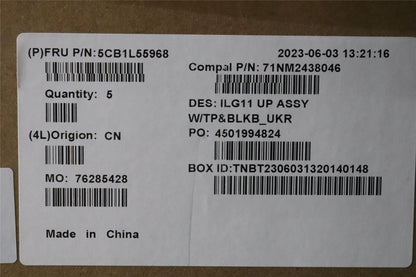 Lenovo LOQ 16IRH8 Palmrest Cover Touchpad Keyboard Ukrainian 5CB1L55968