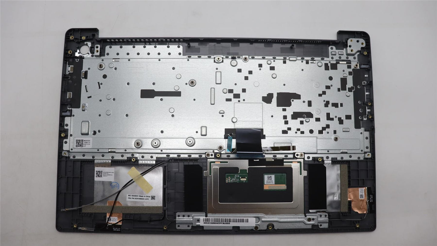 Lenovo IdeaPad 3 15IAN8 Palmrest Cover Touchpad Keyboard Nordic 5CB1K95024