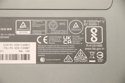 Lenovo Split KBD-Swiss Fren/Ger 5D51C33867