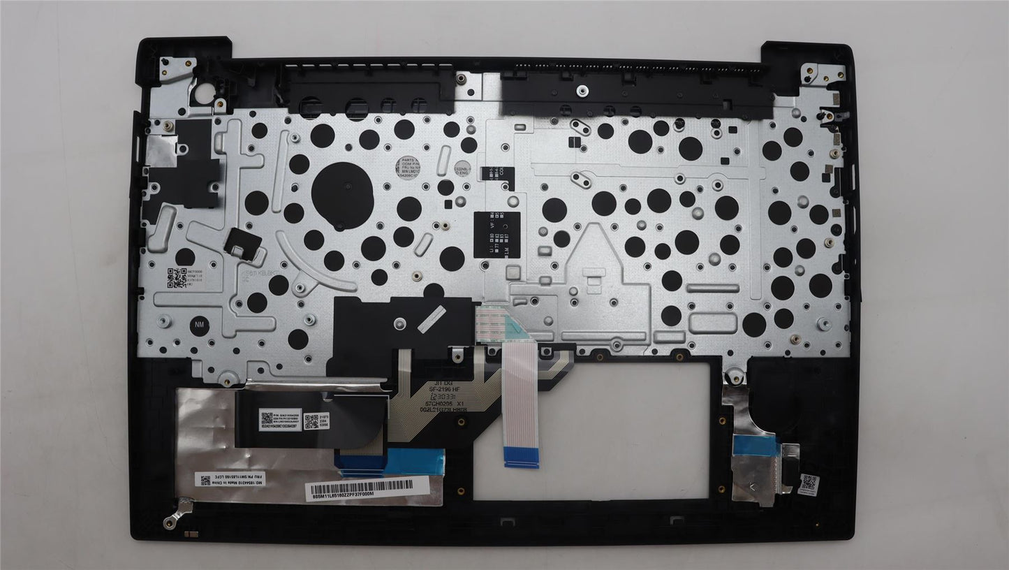 Lenovo ThinkPad E16 Gen 1 Keyboard Palmrest Top Cover US Black 5M11L65160