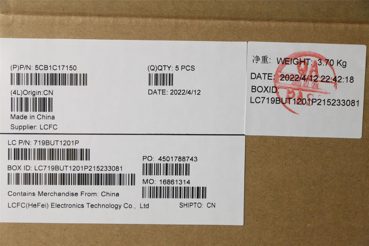 Lenovo Upper CaseASM_FRA/ENGL81X8NFPABDIS 5CB1C17150