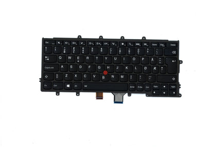 Genuine Lenovo ThinkPad X260 Keyboard Norwegian Black Backlit 01AV520
