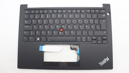 Lenovo ThinkPad E14 Gen 5 Keyboard Palmrest Top Cover Russian Black 5M11L92525