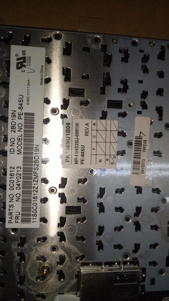 Lenovo FRU PE-KBD RUS CHY Russian Keyboard 04Y0213