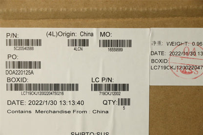 Lenovo Camera L 82N3 W/B Cover 5C20S40588