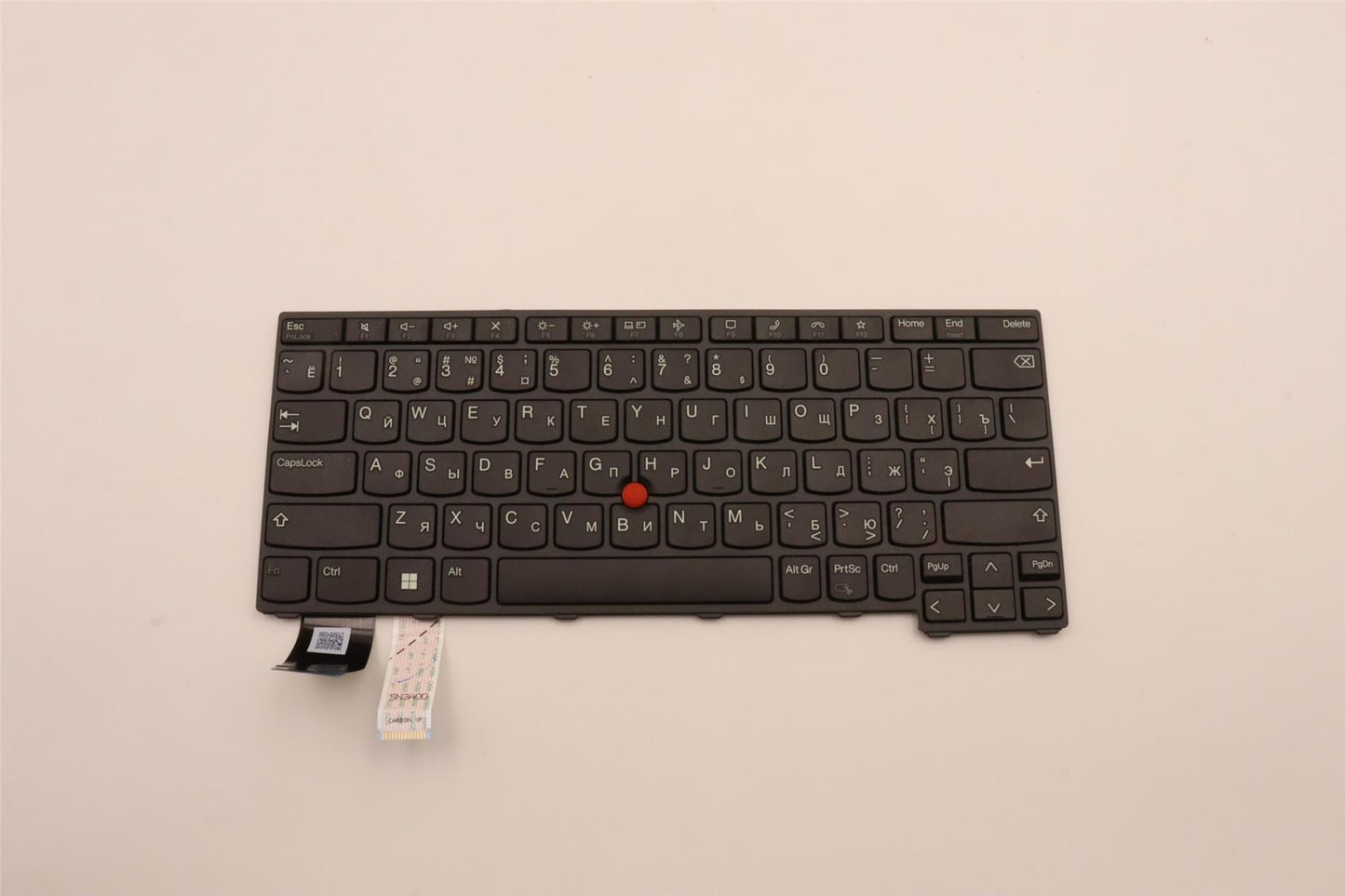 Lenovo ThinkPad L13 Gen 4 Keyboard Russian Black Backlit 5N21H77139