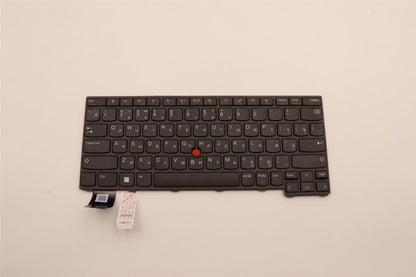Lenovo ThinkPad L13 Gen 4 Keyboard Russian Black Backlit 5N21H77139