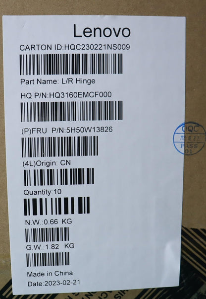 Lenovo Yoga 300e Gen4 Hinge Hinges Bracket 5H50W13826