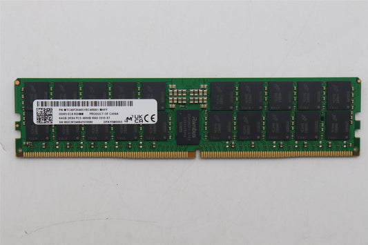 Lenovo MEMORY 64GB,Micron,MTC40F2046S1RC48BA1 5M30V06881