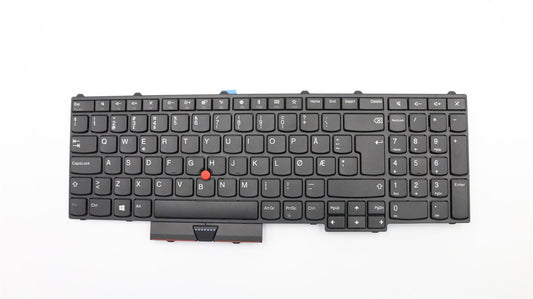 Genuine Lenovo ThinkPad P51 P71 Keyboard Norwegian Black 01ER971 01HW261