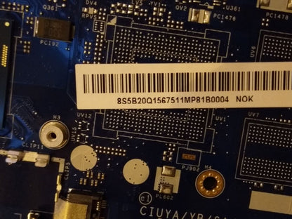 Lenovo IdeaPad 520S 14IKB Motherboard Mainboard 5B20Q15675