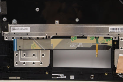 Lenovo Yoga 13w Palmrest Cover Keyboard Nordic Black Backlit 5M11F25745