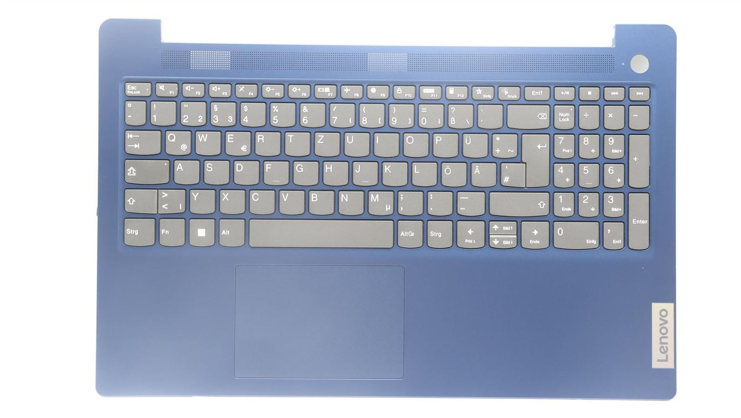 Lenovo IdeaPad 3 15AMN8 Palmrest Cover Touchpad Keyboard German 5CB1L21234
