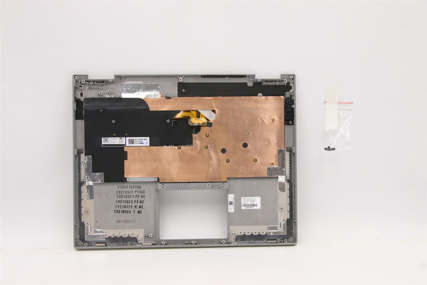 Lenovo ThinkPad X1 Keyboard Palmrest Top Cover Portuguese Titanium 5M11B59897