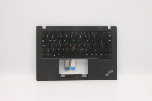 Lenovo ThinkPad T14s Gen 2 Palmrest Cover Keyboard Swiss Black 5M11C47989